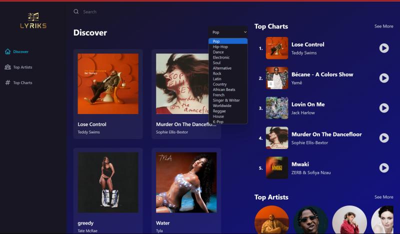 Music Player App